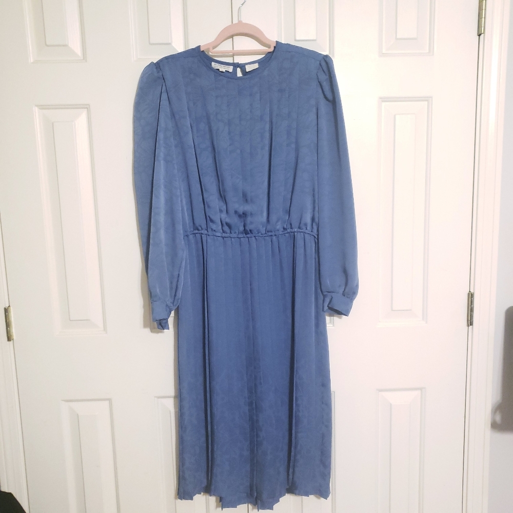 Faux-Vintage A-line dress